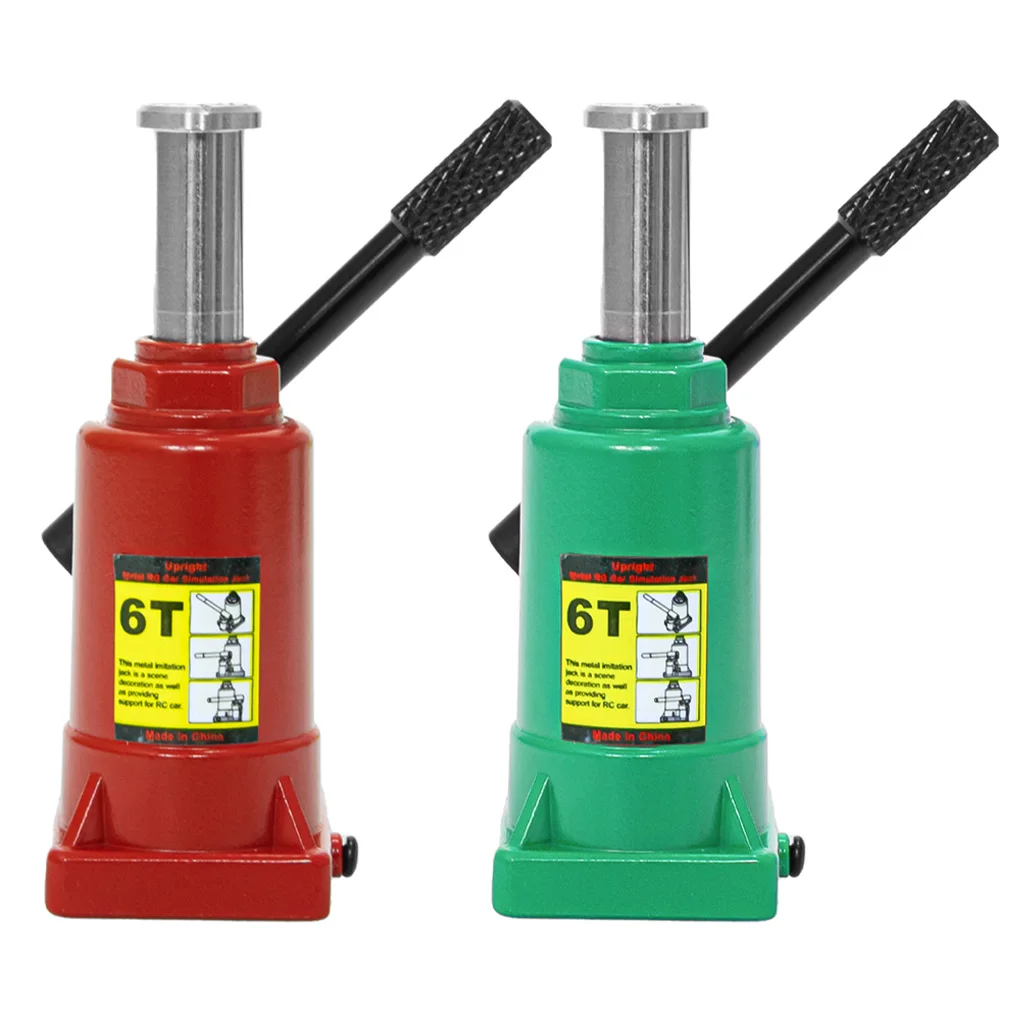 Macaco Hidráulico Tipo Garrafa Automotivo para Carros de Brinquedo, Caminhões, Tratores, Ferramenta de Reparo de Veículos, Elevador Automotivo, Ferramentas para Reparo de RVs