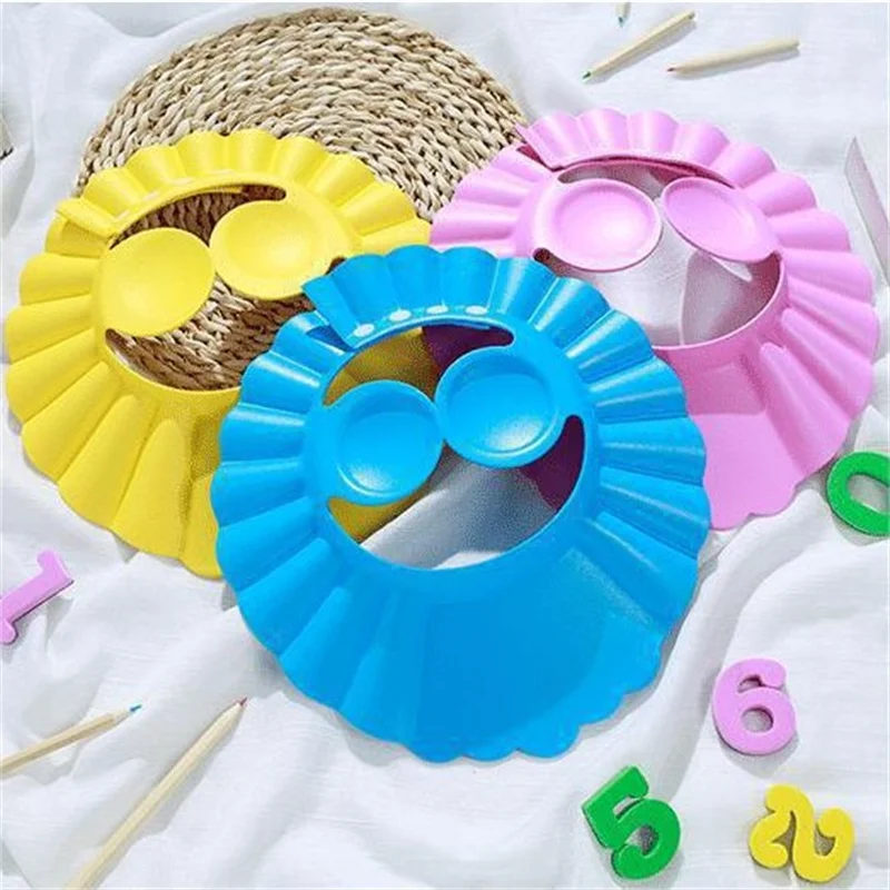 Baby Shower Cap With Ear Protection – Waterproof Silicone Bath Visor For Infants & Toddlers, Splash-Proof Hair Washing Shield