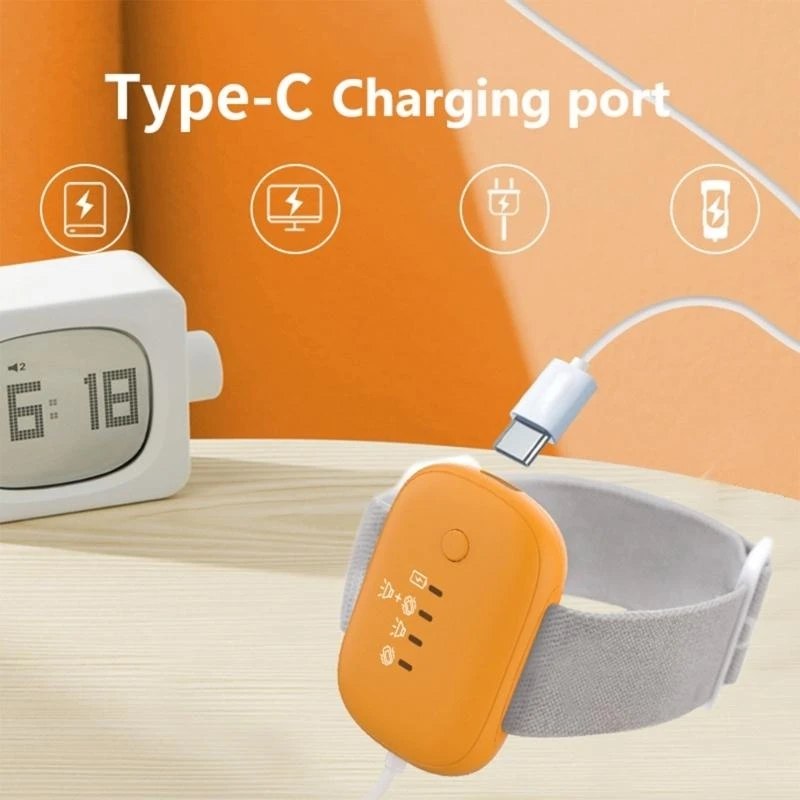 

J15U Bedwetting Alarm System for Kid Children Bedweeting Wristband with Adjustable Vibration Sound for Bedwetters