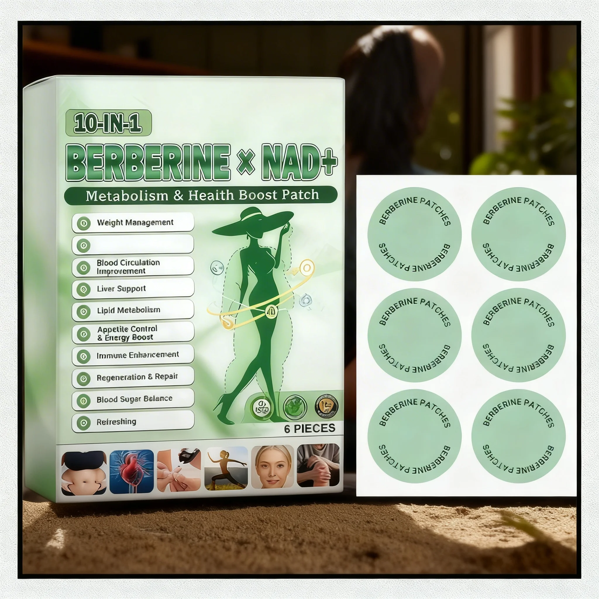 Xbody Health & Wellness Wayne Nj - 1/3/5 Caixas de Adesivos de Assistência