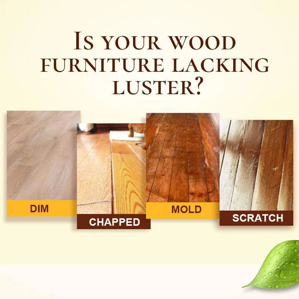 

Natural Wood Polishing Beeswax Waterproof Furniture Care Wax Sealant Moisturizing Protection For Jewelry Stone Orange