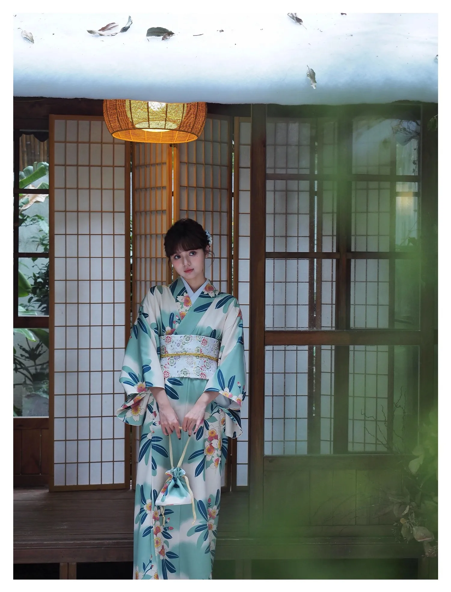 Traje formal quimono azul trad - Formal Wear Japan Women avaliação e preço