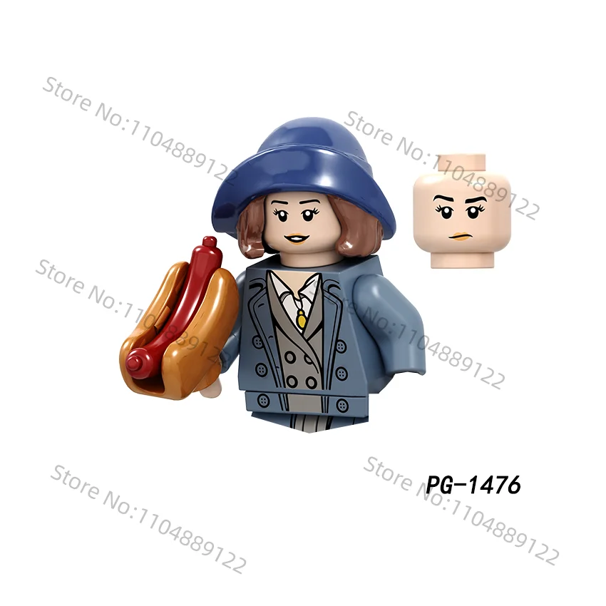 Hot Toys Harry Potter MINI Block Spielzeug Lovegood Ron Malfoy Luna Baustein Geschenk Actionfigur Puppe