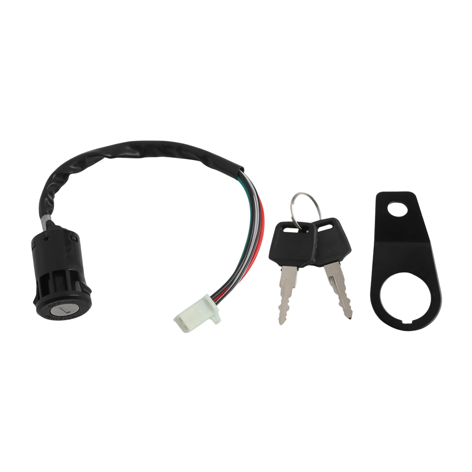 1 Set Motorcycle For Ignition Switch Lock Key Holder Most Fits For 50cc 90cc 110cc 150cc For Dirt Bikes Scooters Karts ATVs