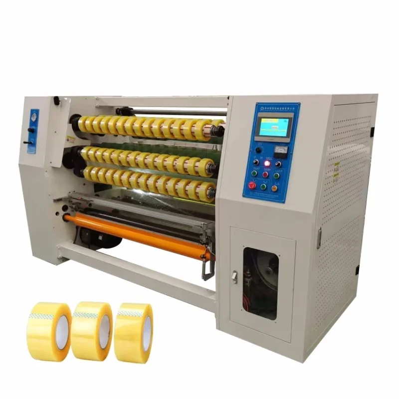 Packing Jumbo Slitting BOPP Roll Cutting Slitter Cutter Adhesive Tape Hine