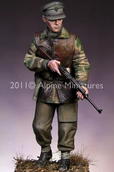 1/16 WW2 British S.A.S. Commando with 2 different heads Resin Figure soldiers GK Military war theme WWII Uncoated No colour