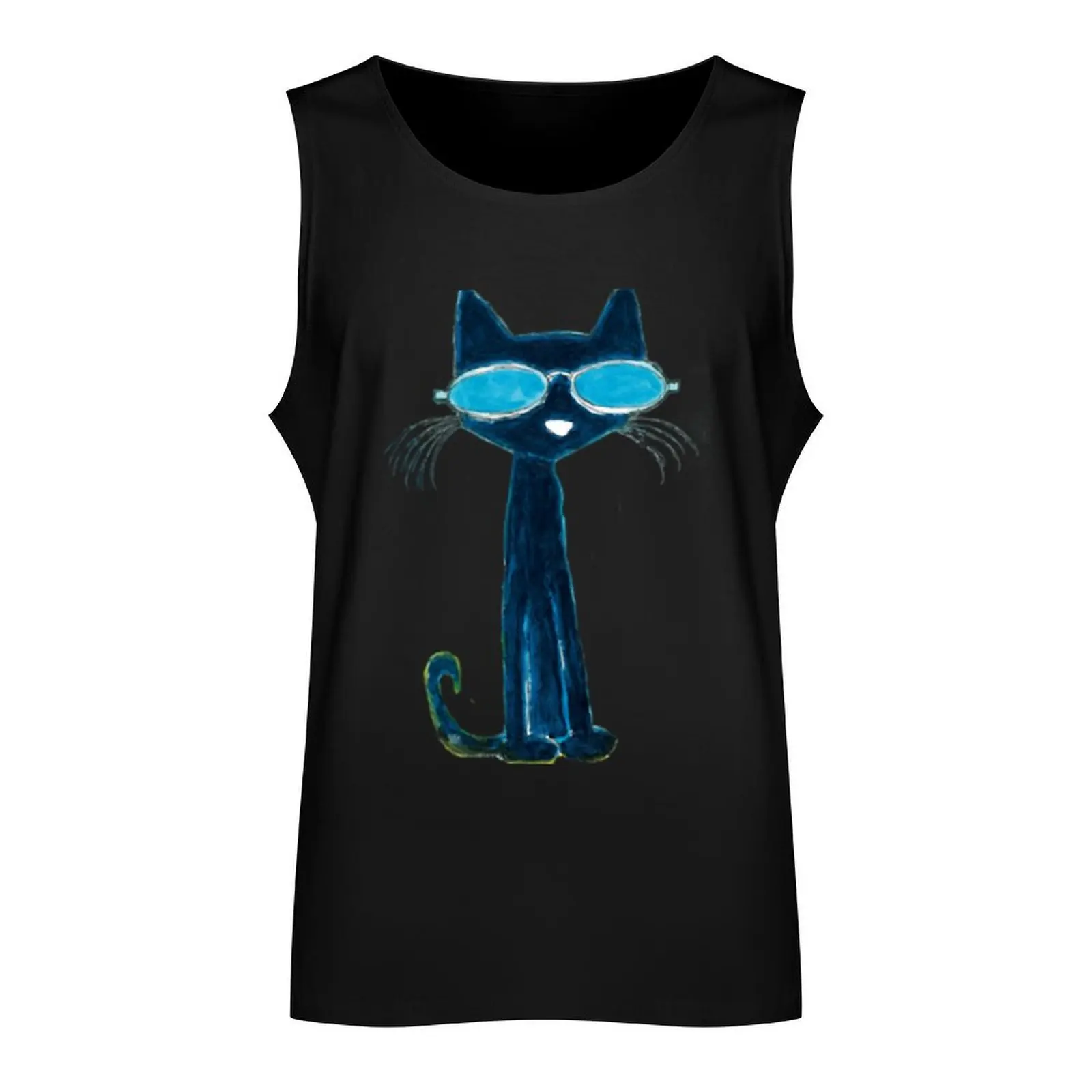 pete the cat Tank Top gym t-shirts man fashion 2024 man gym clothes man fitness