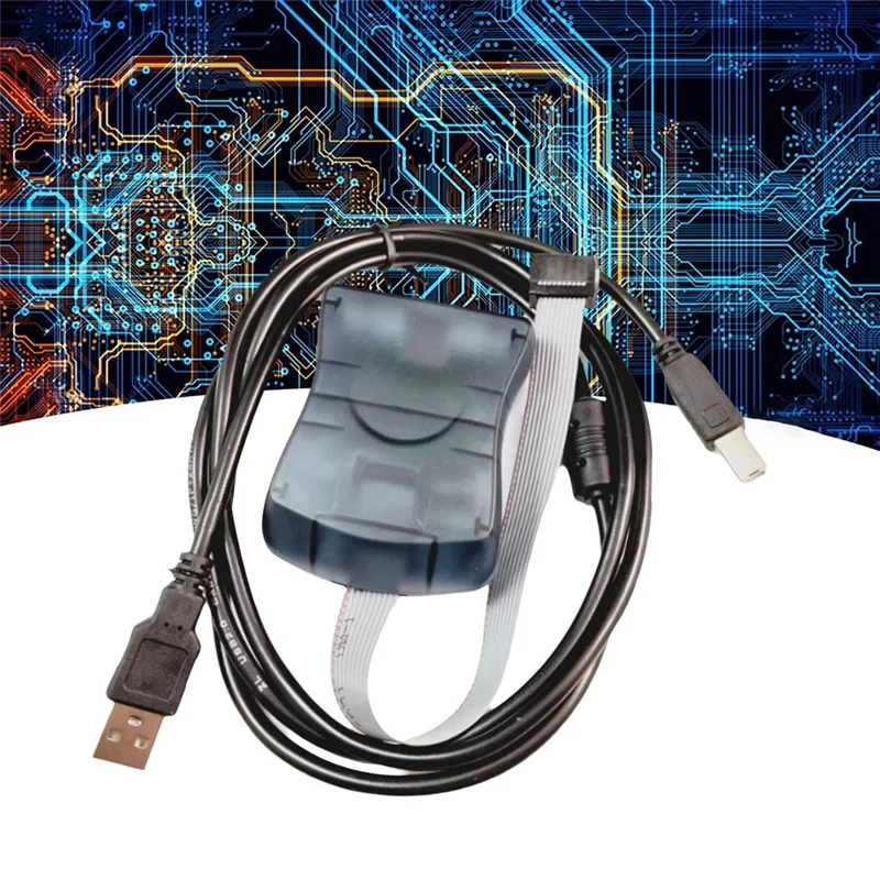 SUNRI-STK500 AVR ISP Downloader Download Kabelprogrammierer kompatibel mit Original STK500 AVRISP MKII X