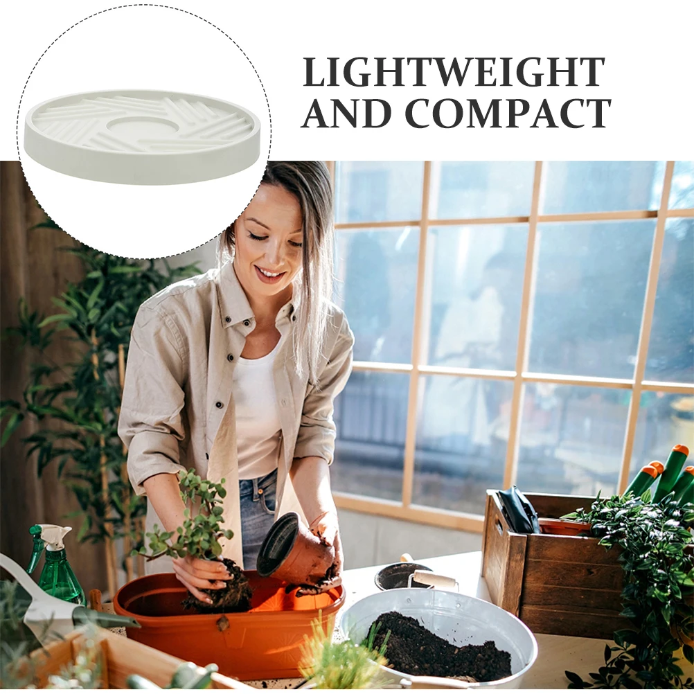 

Flowerpot Stand Caster Durable Tray Wheel Base 23 5cm Heavy Duty Pot Holder Gardening Tool Move Easily 360Degrees Stable