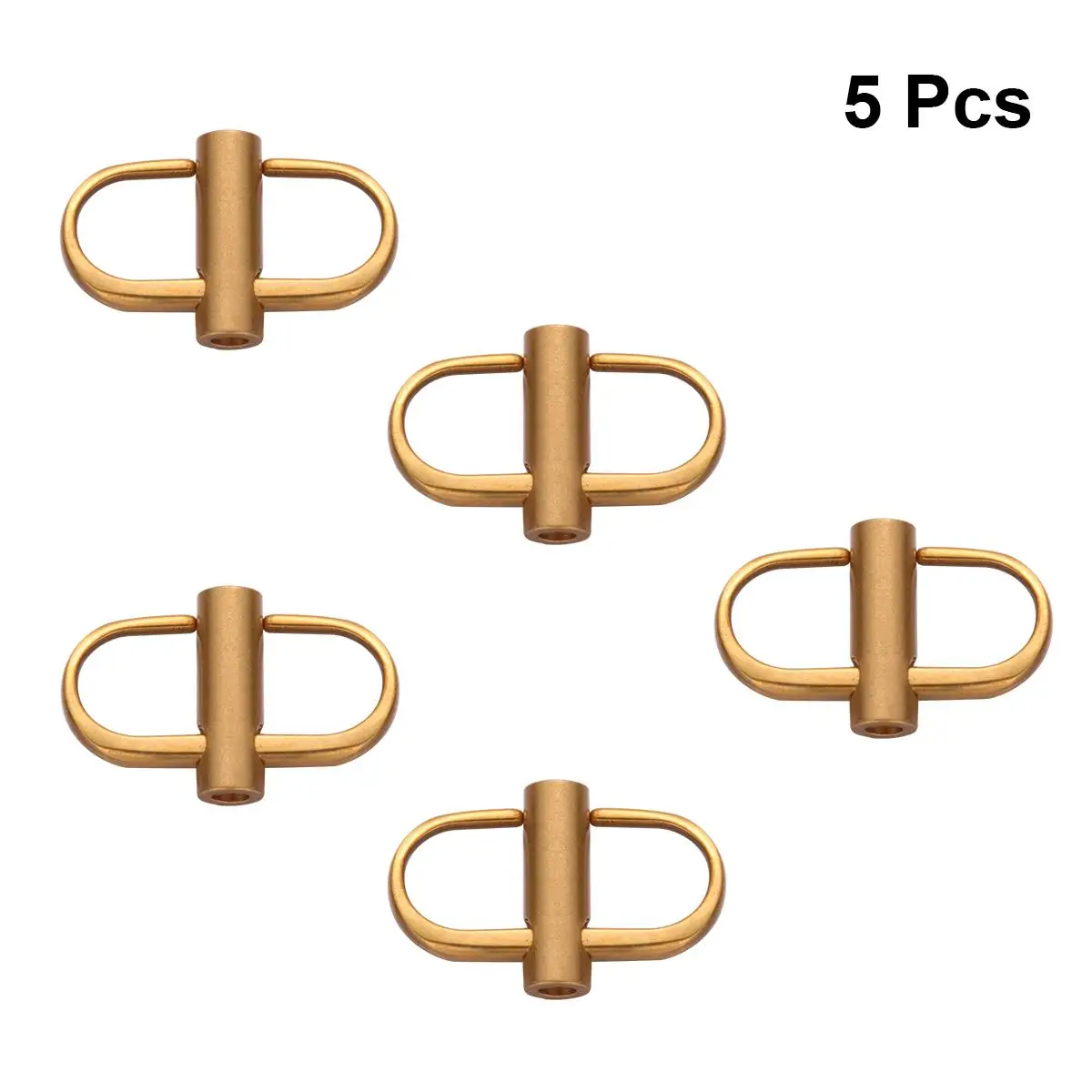 

5 Pcs Chain Strap Adjustment Buckle Metal Buckles Screw Fastening Slide DIY Accessories