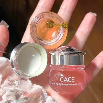 CACE Honey Cherry Lip Oil Balm Nourishing Lip Balm Lasting Moisturizing Clear Lipgloss…