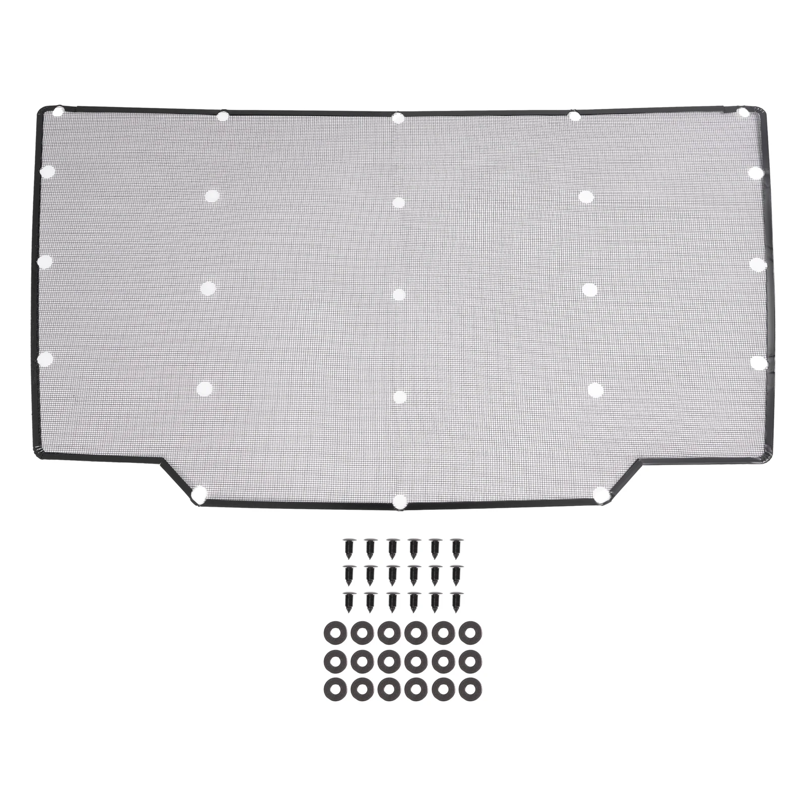 

NEW For Freightliner Cascadia 2018-2024 Black Steel Mesh Grille Grill Bug Screen