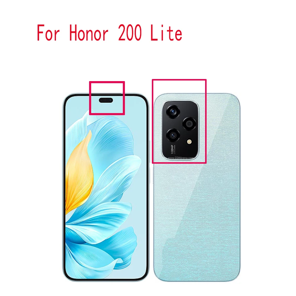 AMOLED LCD Display Touch Screen Digitizer Assembly For Honor 200 Lite LLY-NX1