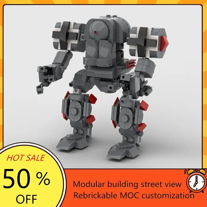 

Набор для сборки модульного немецкого меха из 274 деталей по мотивам популярного фильма «Звездные войны», конструктор MOC, технологичный подарок, праздничный набор для детей