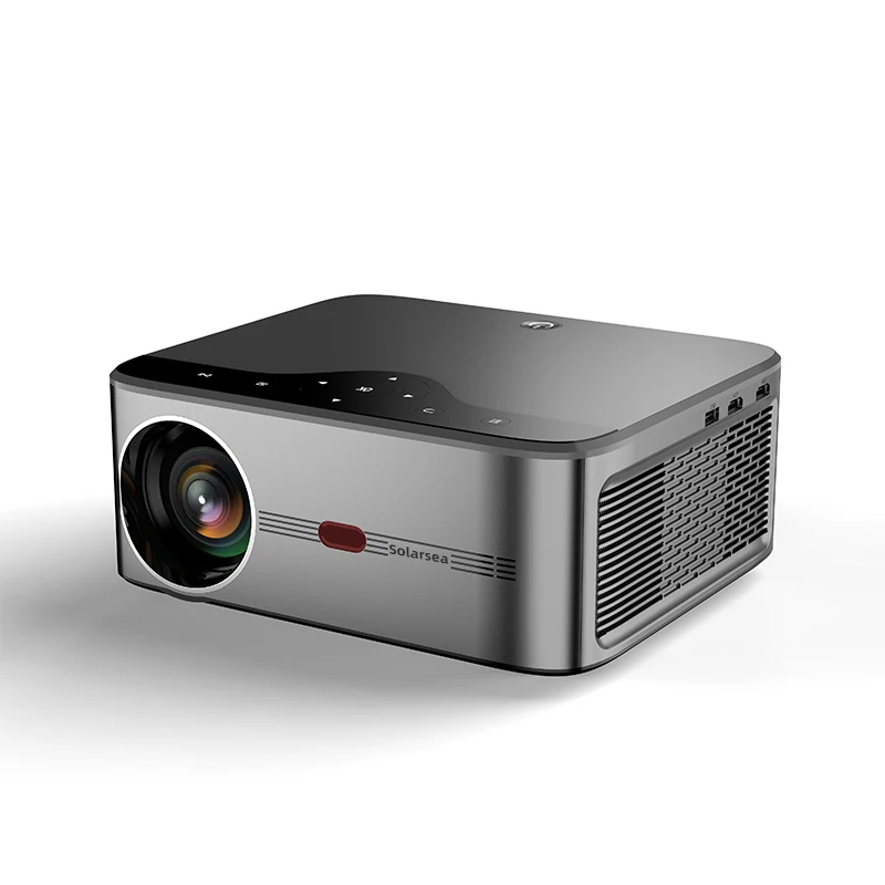 Solarsea T10 Android UHD 1080P WiFi6 2K 4K  Smart Projector  Home Theater