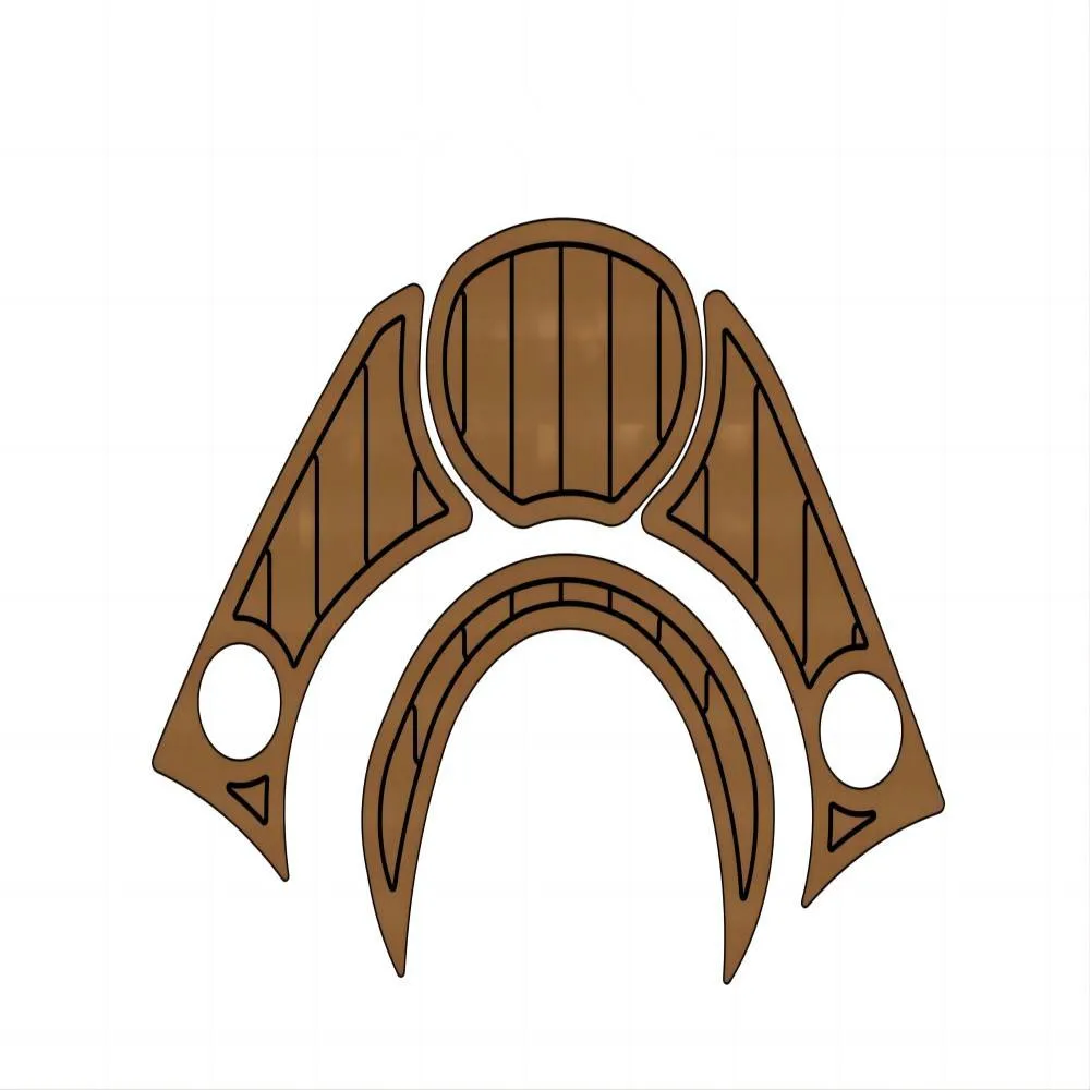 

Pad Boat EVA Foam Faux Teak Deck Floor Mat Flooring For 2012 Sea Ray 185 Sport Bow