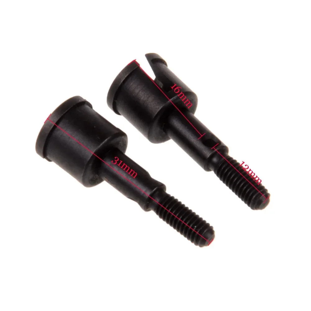 

2pcs HSP 02168 Wheel Axle 2P RC 1/10th On / Off Road Model Car Parts Replacement Fit Redcat Racing Tornado RC Accessories