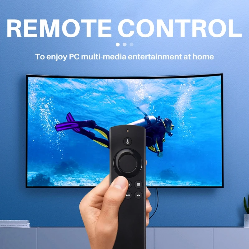 Voice Remote Control DR49WK B PE59CV Replacement 2Nd Gen Remote For Amazon Fire TV Box, Amazon Fire TV, Fire TV Stick