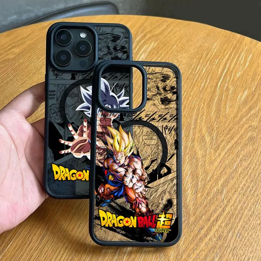 Comics Dragon Balls Hülle für iPhone 18 17 Pro Max 12 16 Plus 16e Air 11 15 14 17e 13 Mini Magnetische Handyhülle