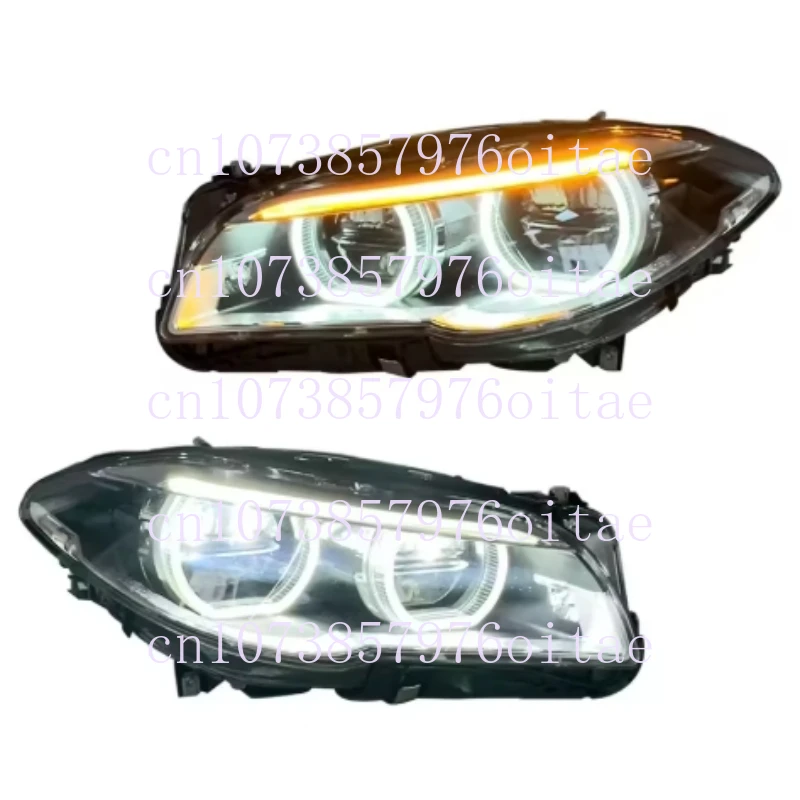 

Suitable for BMW 5 Series Headlight Assembly 2011-2017 Models F10/F18 Headlight Modification 5 Series Angel Eye LED