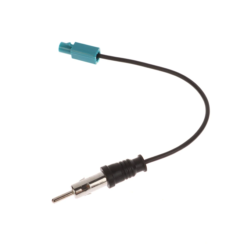 Universal Car FM Stereo Radio Antenna Adapters Cable Fakra Z Male To DIN Plug Converter Radio Auto Audio Aerial Cable Parts