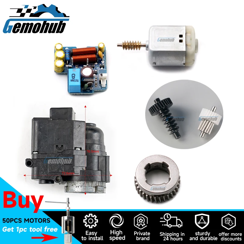 

Gemohub CAR POWER FOLD MIRROR MOTOR Gear PCB Board Module Hoop For Kia Soul MK1/EV Ceed MK1/MK2 JD Pro Ceed SE 1PC REPAIR KITS