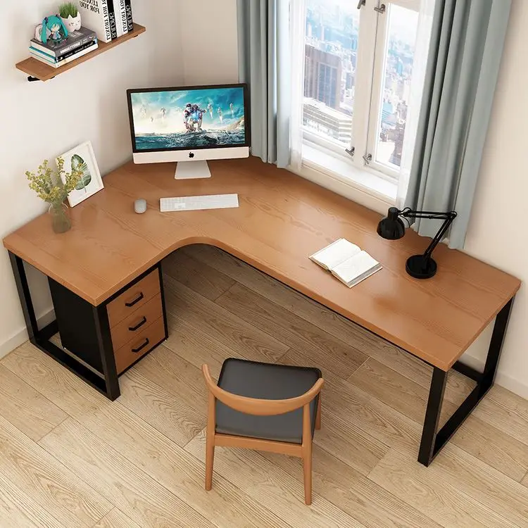 Wholesale Hot Sale Modern Simple Computer Table Environmental Protection High Quality Wooden Office Table