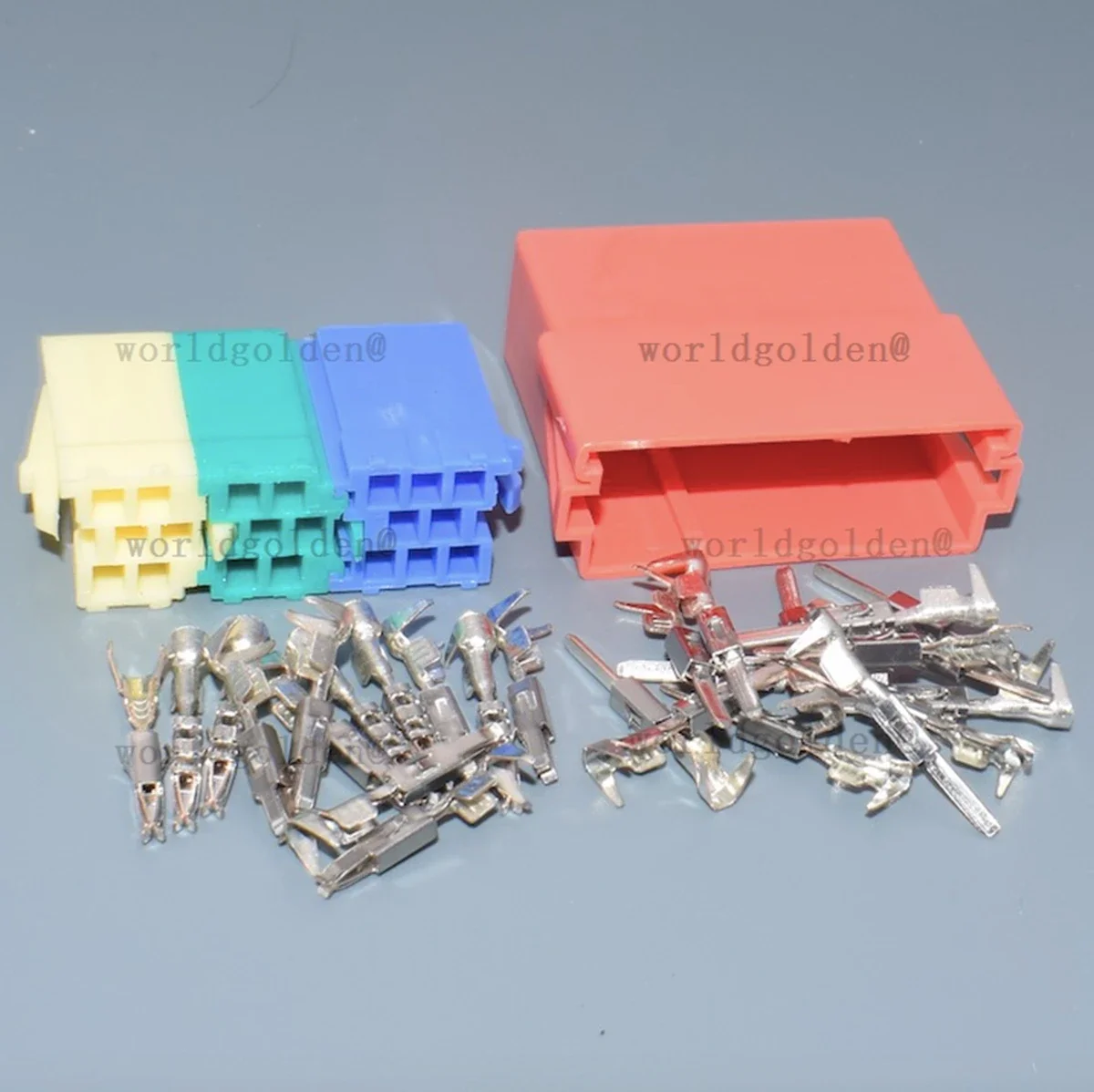 20Pin Three-Color Wire Stereo Plug Socket car connector for VW Car Radio AUX Circuit Connection