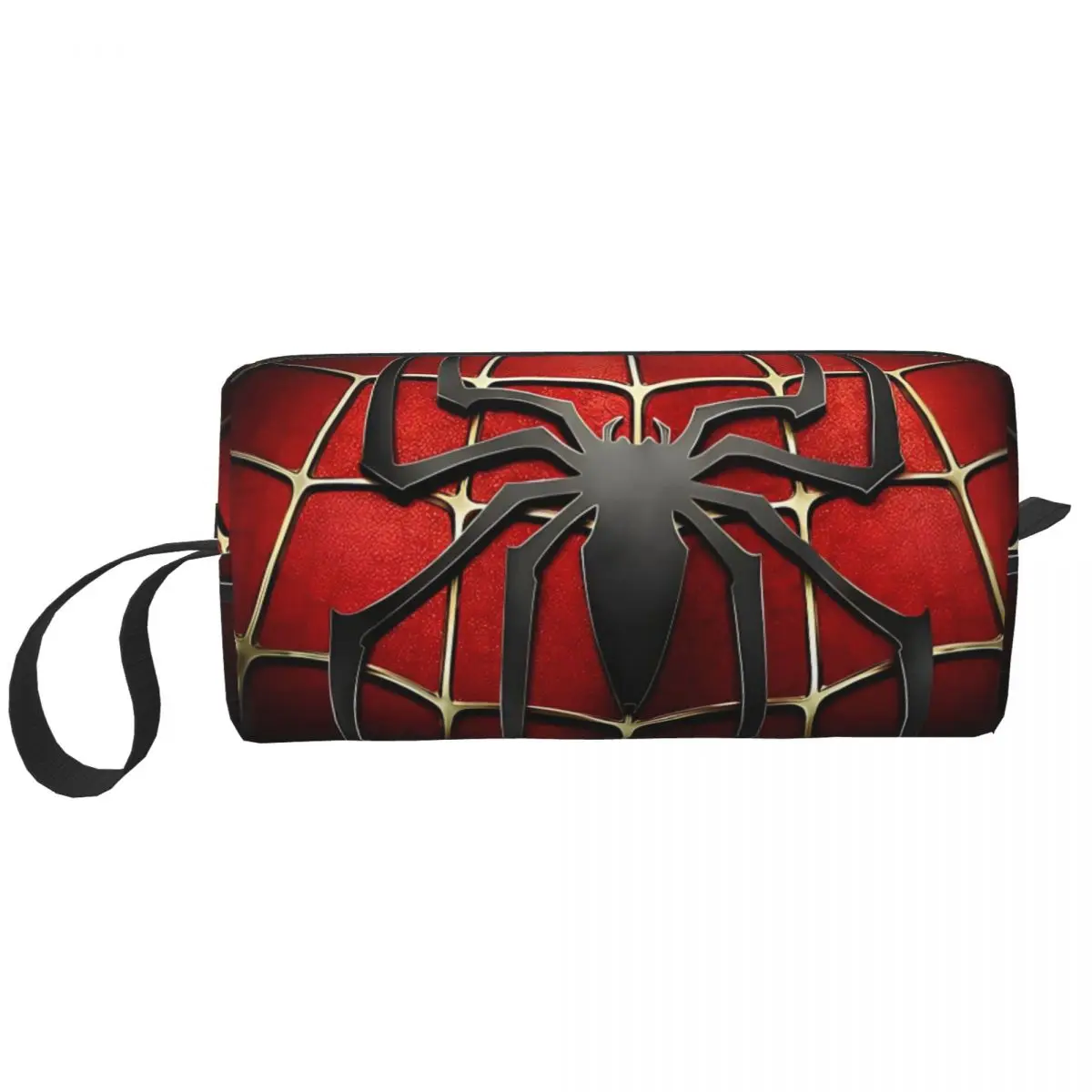 Spider-Chest Spiderman Spiderverse Superhero Makeup Bags borsa cosmetica di grande capacità custodia Organizer per trucco da viaggio alla moda