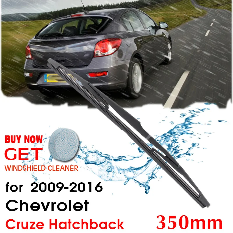 

Car Wiper Blade Rear Back Window Windscreen Windshield Wipers For Chevrolet Cruze Hatchback 350 mm 2009-2016 Auto Accessories