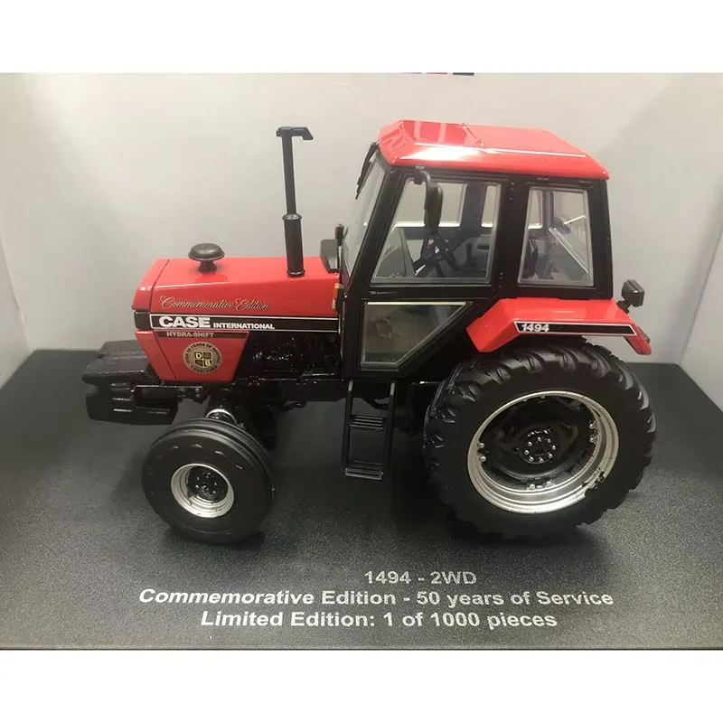 

UH Diecast 1:32 Scale 1494-2WD 50th Anniversary Tractor Alloy Farm Vehicle Model Collection Souvenir Display 6261 Boy Gift
