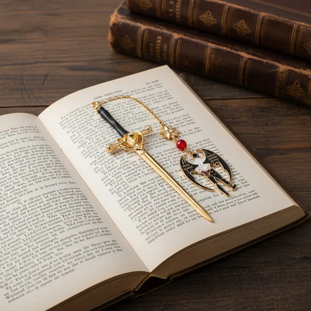 Acotar Night Court Bat Boy Spada Segnalibri Fantasy Fanfiction Segnapagina Decorazioni per libri Amanti della letteratura Regali fantastici