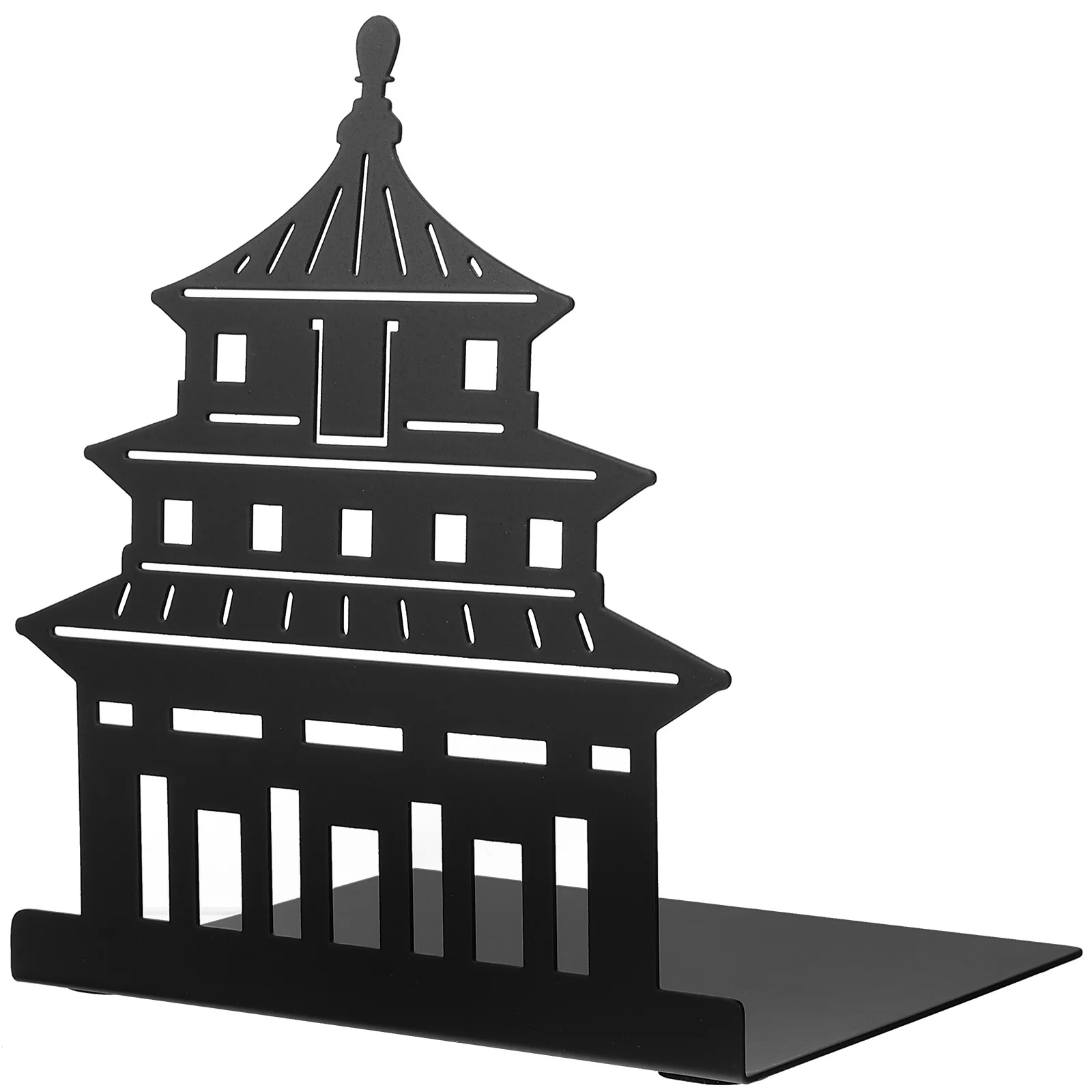 Fermalibri in metallo per scaffali Supporto Design minimalista Robusto organizzatore di libri Supporto per file da tavolo Estremità di libri di lettura