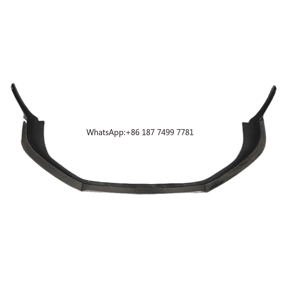 

High Quality Carbon Fiber CM Style Front Lip Front Bumper Lip Body Kit for . Boxster 718 .