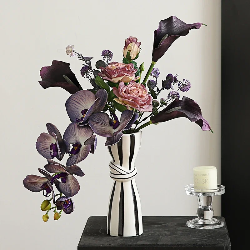 Fake flower simulation bouquet decoration, art ornament decoration