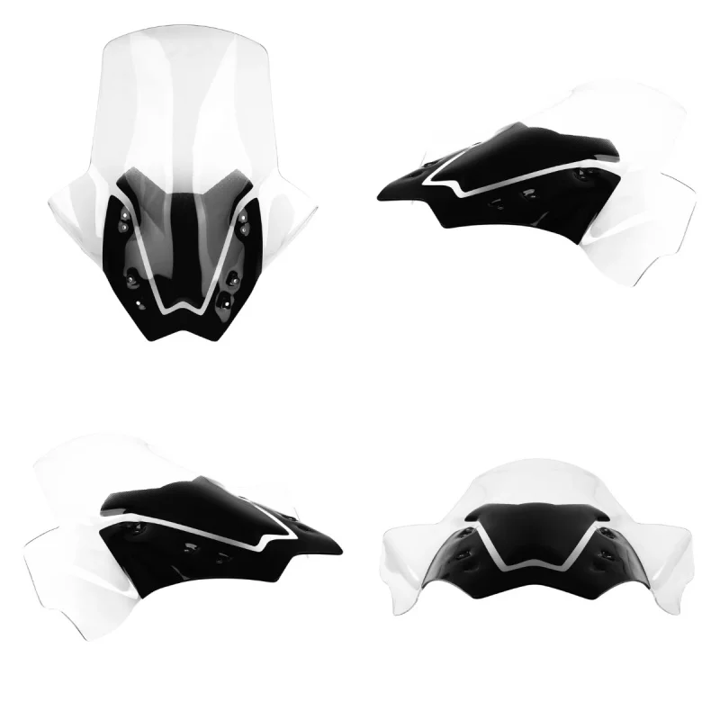 Motorcycle Front Windshield Windscreen For KYMCO AK550 Premium AK 550 AK-550 Increase Wind Deflector Protector Cover Accessories