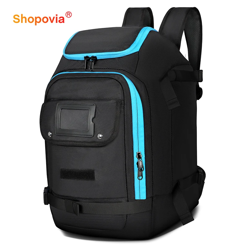 50L Waterproof Bag Backpack for Ski Backpack Large Capacity Carrying Bag Breathable Skiing Boot Backpack Storage Outdoor Daypack