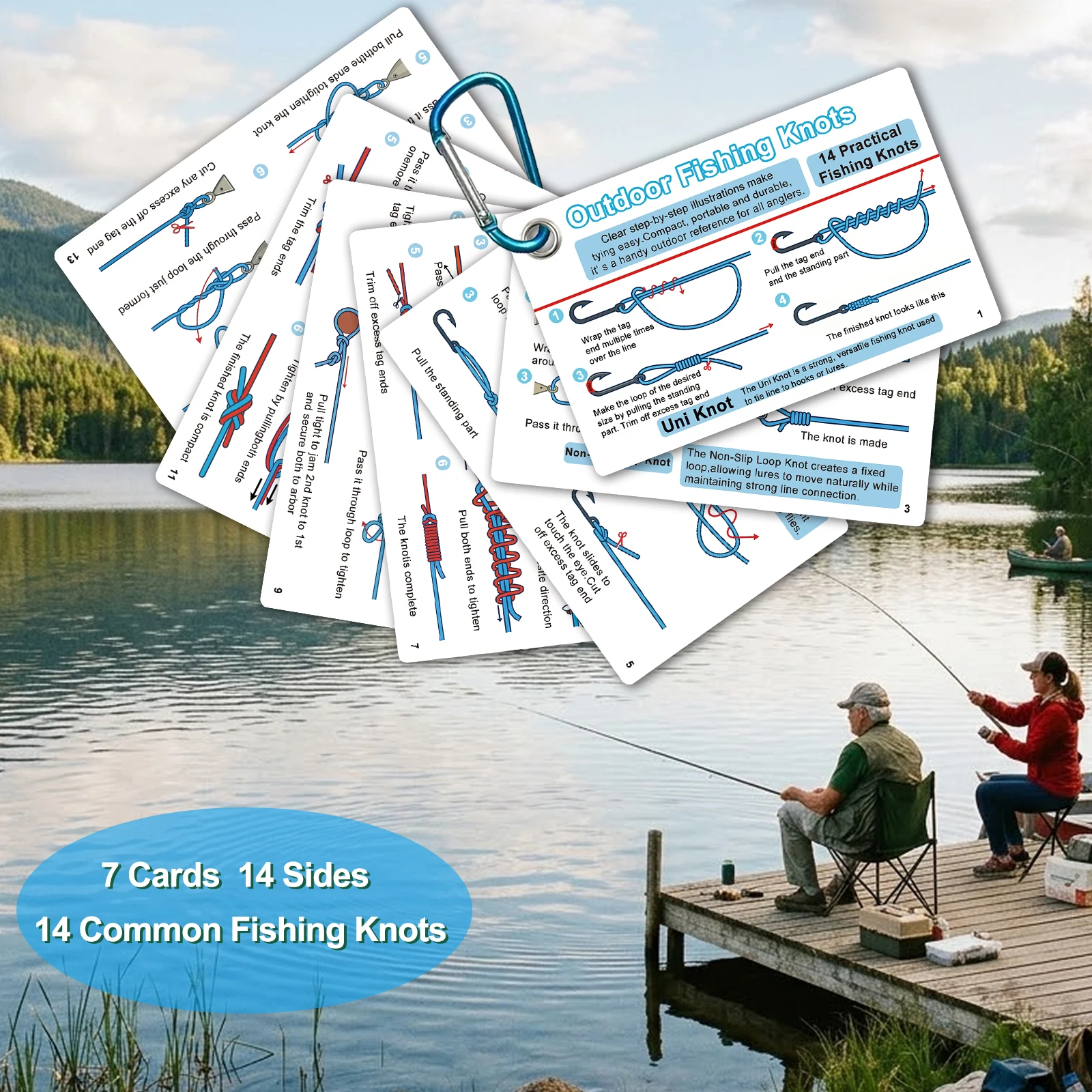 Fishing Knot Guide Cards 4