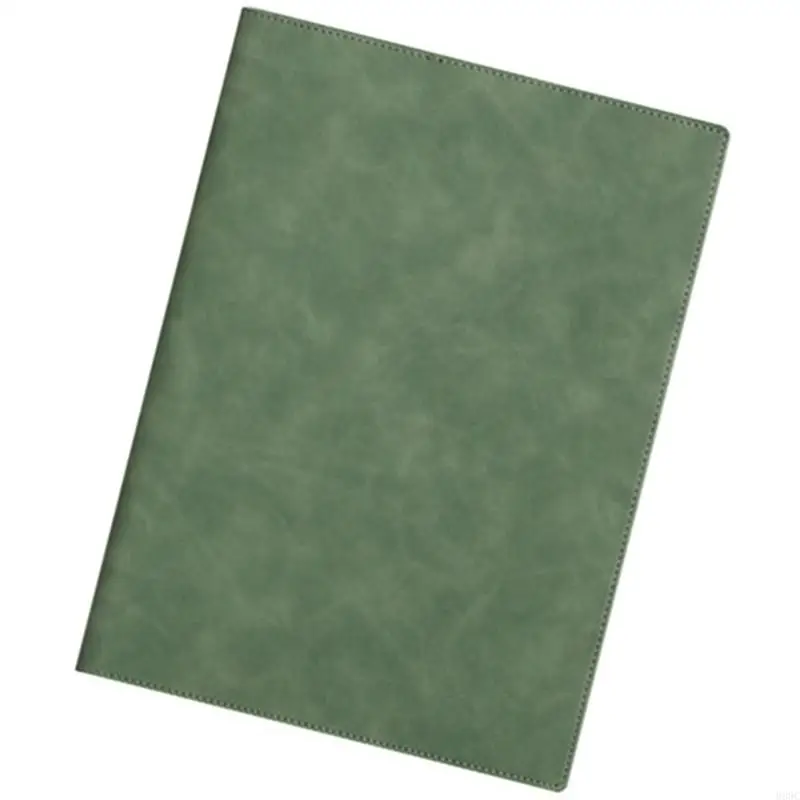 W89C 4 작성 케이스 클립 보드 가죽 비즈니스 폴더 마그네틱 클로저 컨퍼런스 폴더 매일 4 개의 문서 폴더