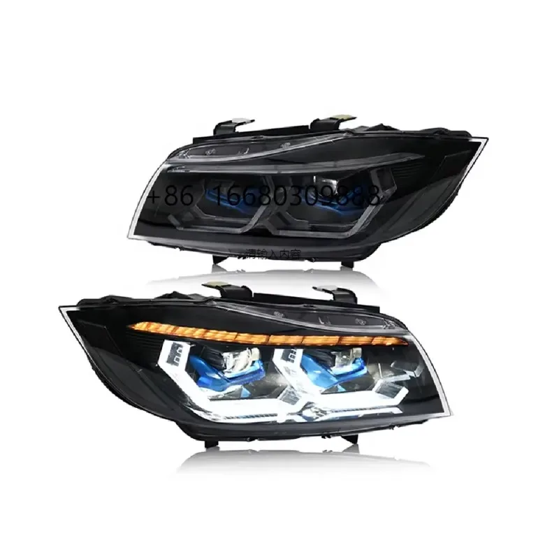 Auto-y Hot Sales Modified LED Headlight For E90 3-Series 2005-12 Front Light Car Accessories  E90 Headlights