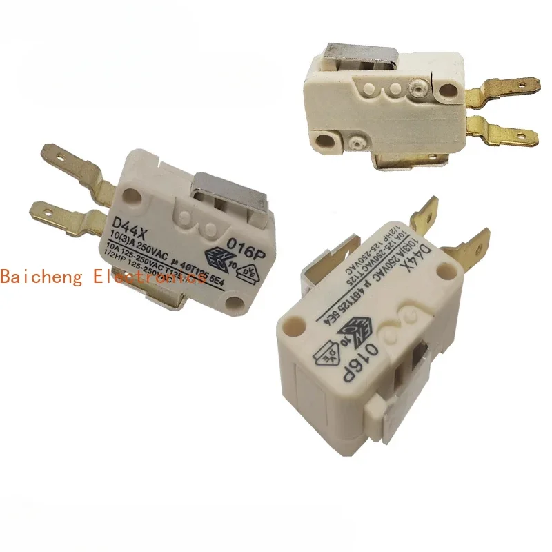 10PCS D44X large micro switch limit point touch switch current 10A with short straight handle