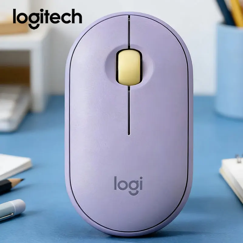 

Logitech M350 Colorful Ergonomic Mouse 2.4G Bluetooth Dual Mode Silent Click Home Office Gaming Stylish and Powerful