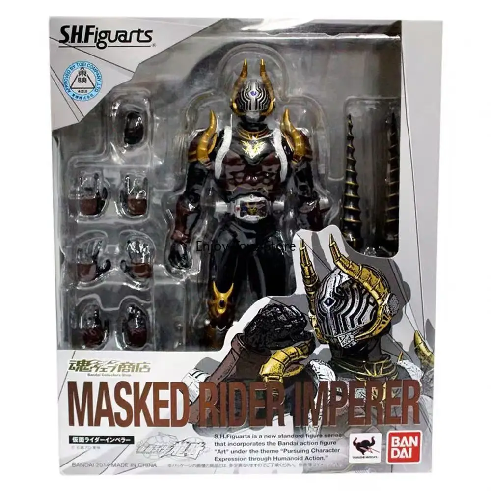 

In Stock Bandai SHF Kamen Rider Dragon Rider Imperer Antelope Mobile Finished Products