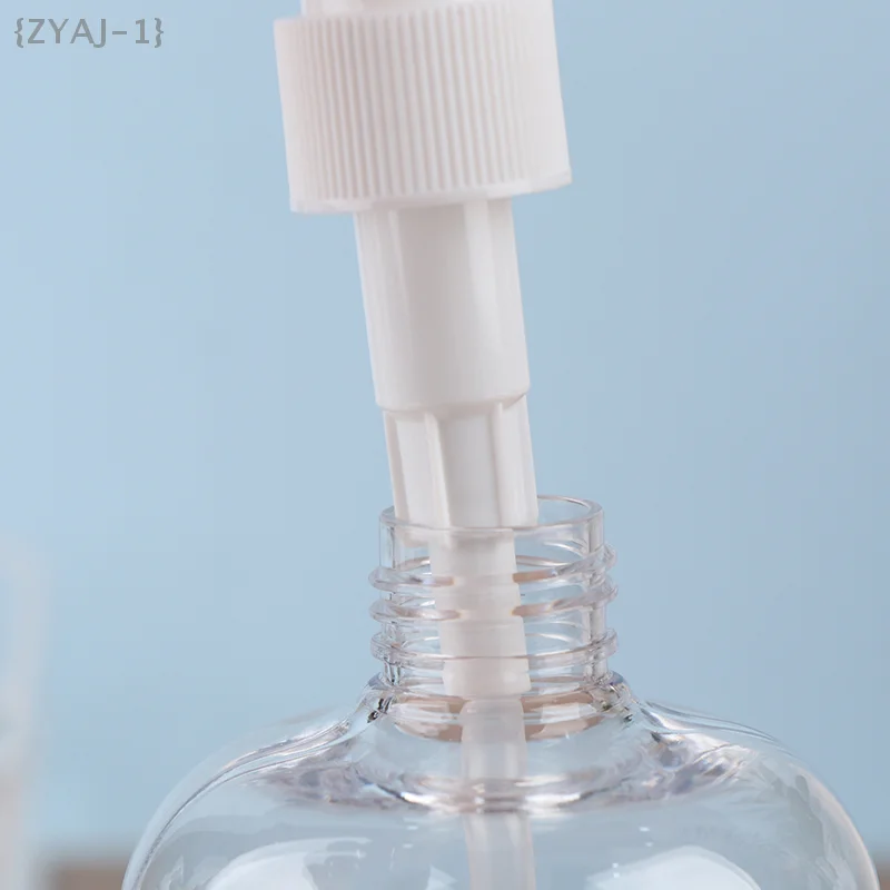 ขวดปั๊มพกพาขนาด 200-500 มล. สำหรับแชมพู โลชั่น สบู่เหลว เจลอาบน้ำ  ขวดใส PET แบบเติมได้