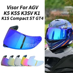 Helmet Lens for AGV K5 K5S K3SV K1 K1S Compact ST Motorcycle Helmet Visor Windshield Shield Motorbike Accessories Glasses Casco