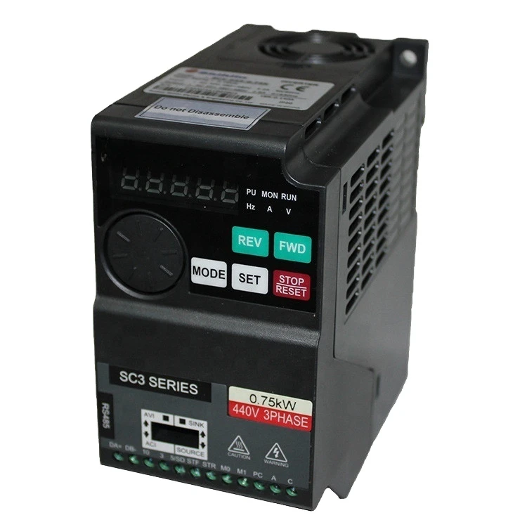 Inverter 100% new original VFD  0.75KW 440V