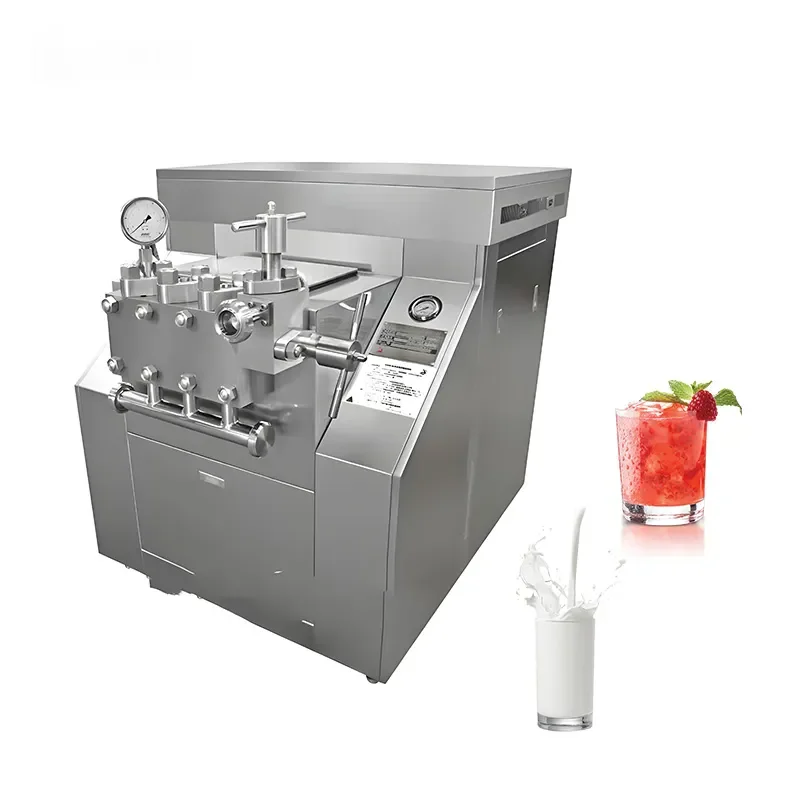for High Pressure Almond Milk Homogenizer Anti Laminar Flow Beverage Equipment