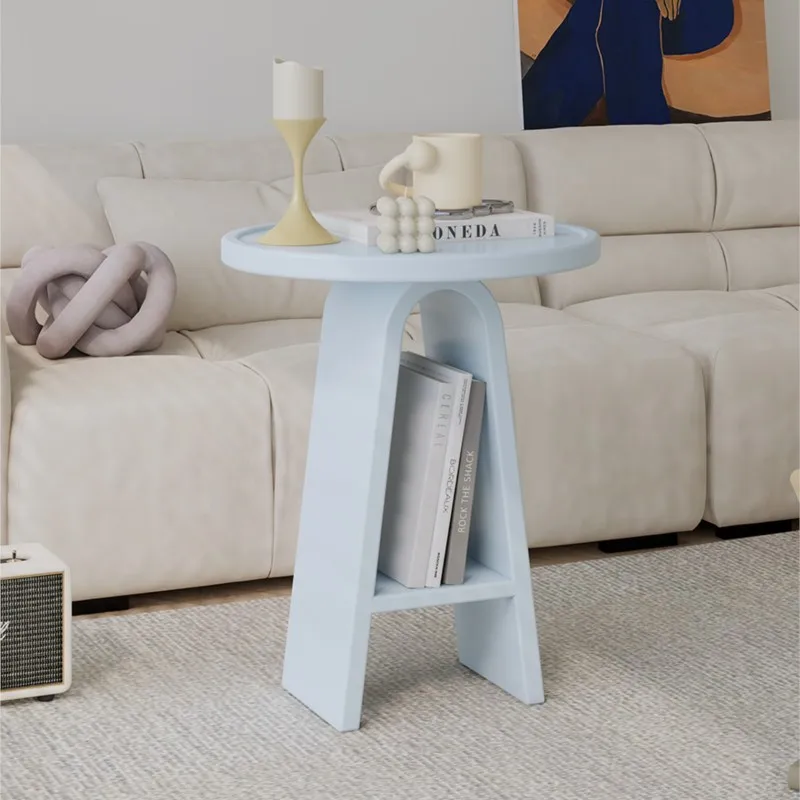 

MOMO Simple Modern Coffee Table Small Household Sofa Side Table Corner Table Light Luxury Creative Small Round Table