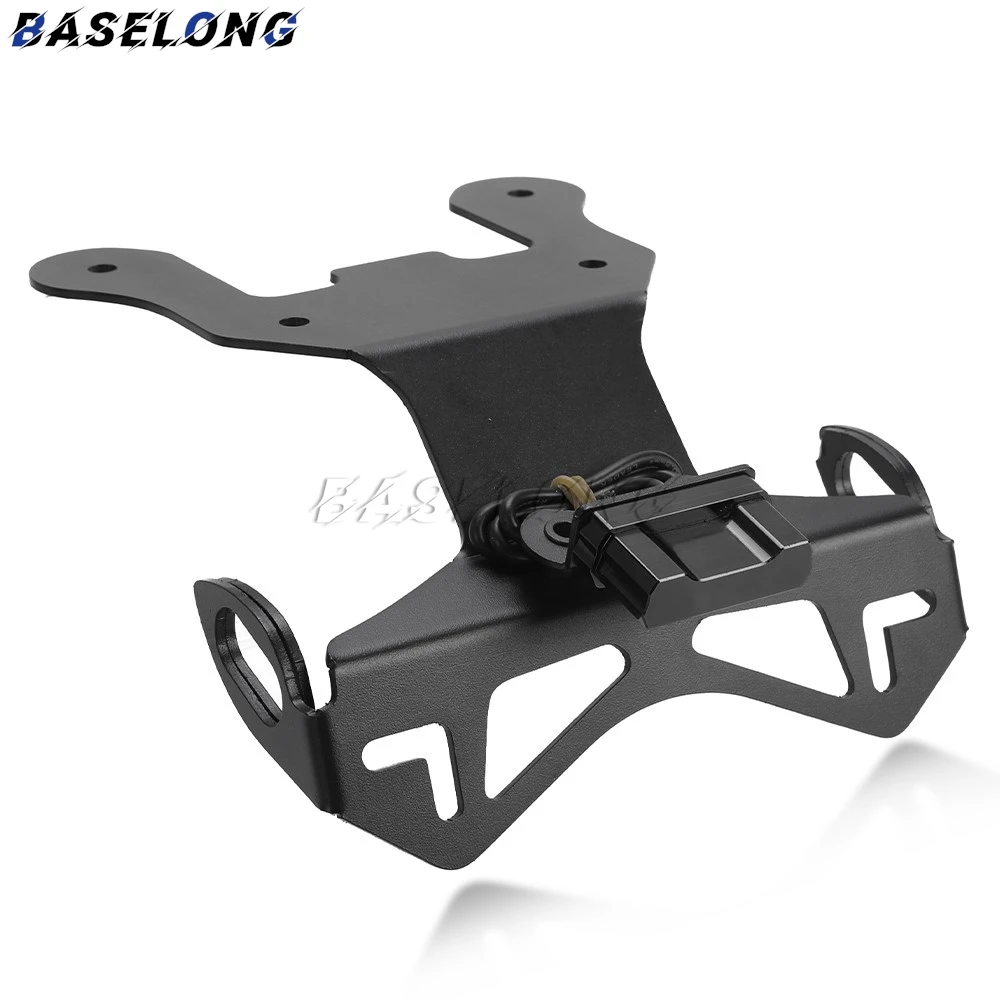 لهوندا CRF1100L أفريقيا التوأم مغامرة الرياضة ES 2020 - 2026 أفريقيا التوأم 1100 الذيل مرتب الحاجز مزيل لوحة ترخيص حامل #6