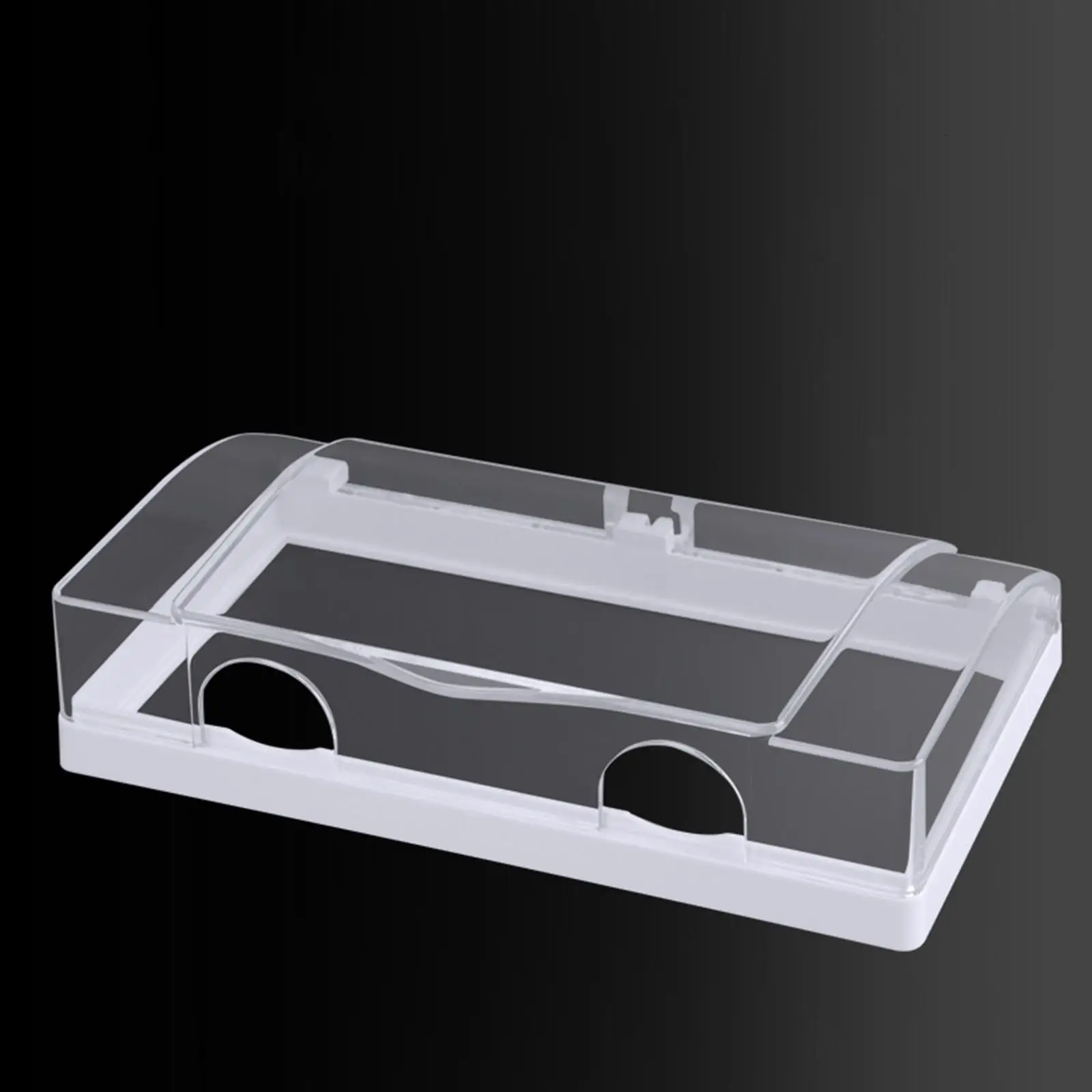 2 Gang Waterproof Outlet Cover Electrical Weatherproof Cover Dustproof Box Socket Panel Cover for Office Living Room